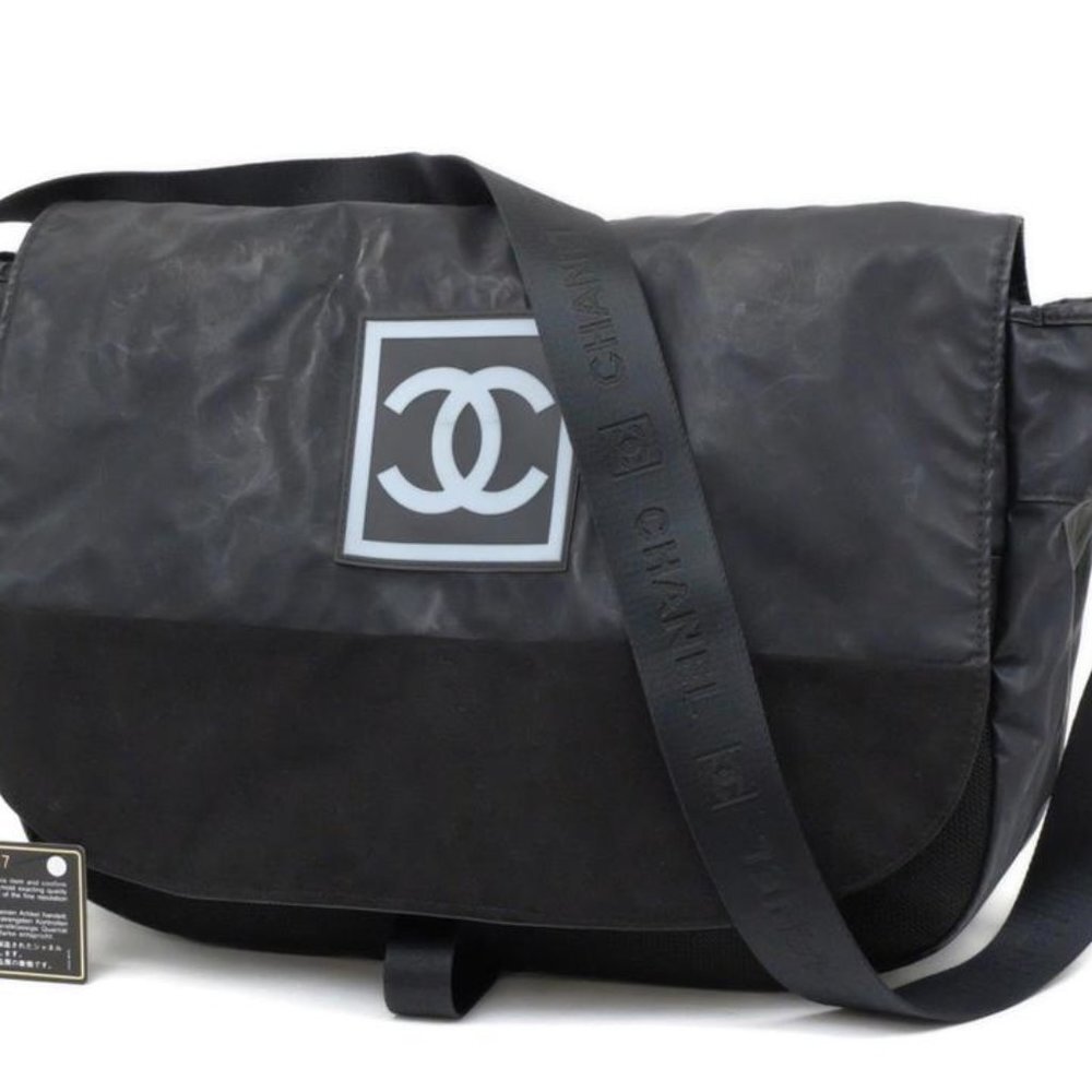 Louis Vuitton Extra Large CC Logo Sports Messenger